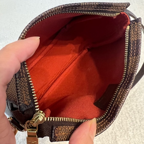 RARE Louis Vuitton Damier Ebene Trousse Pochette - Picture 2 of 8